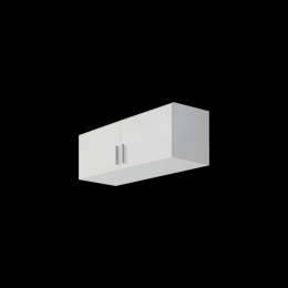 Rauch Aufsatzelement Celle 2-türig Alpinweiß Hochglanz